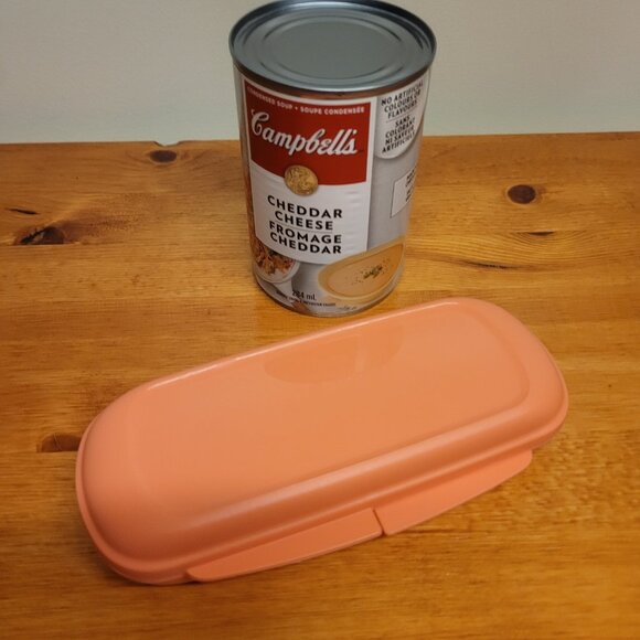 Tupperware Snack Bar Keeper - Coral - Picture 2 of 3